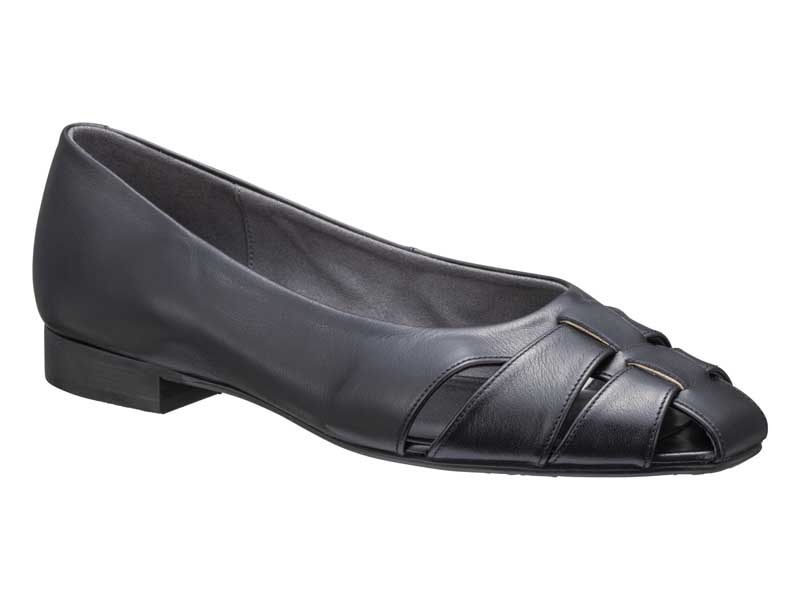 メッシュフラットパンプス