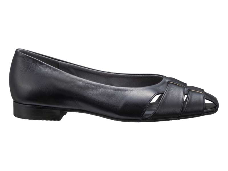 メッシュフラットパンプス