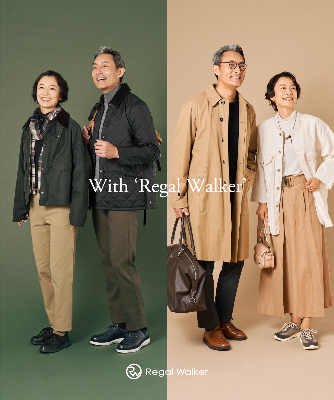 With 'Regal Walker' │ 2023 Fall & Winter | 株式会社リーガル