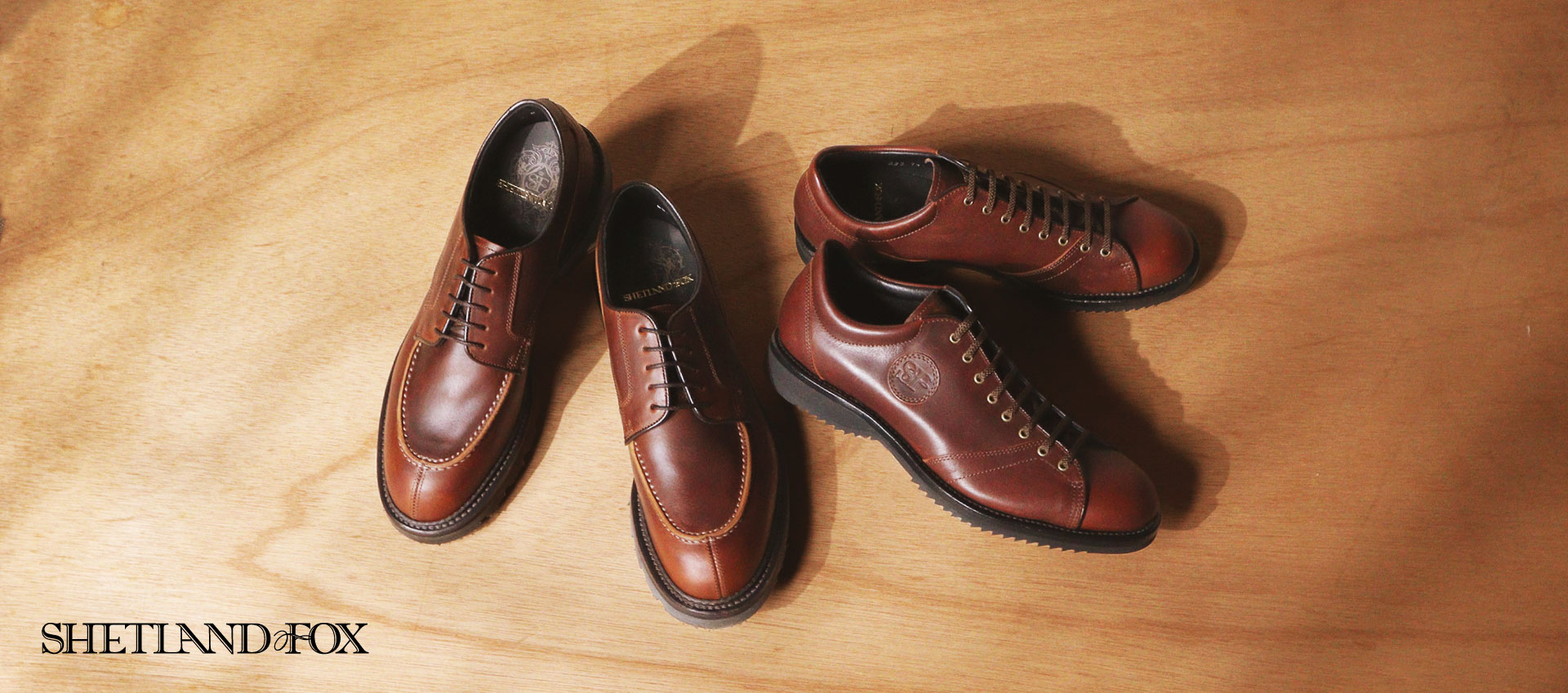 【新品未使用】Shetland Fox シェットランドフォックス　革靴カルミナ