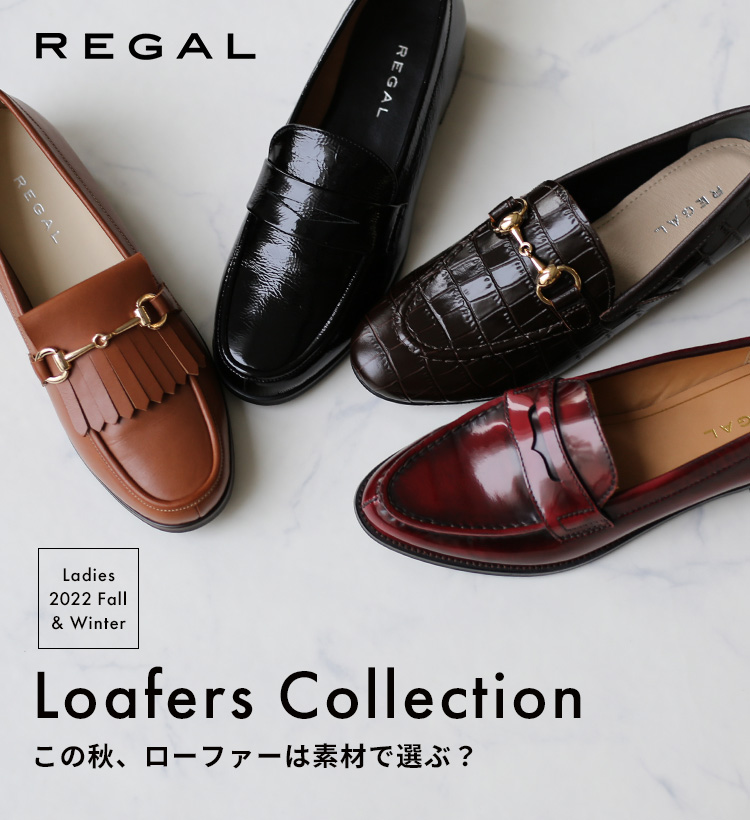 REGALレディースローファーローファー/革靴 - ローファー/革靴