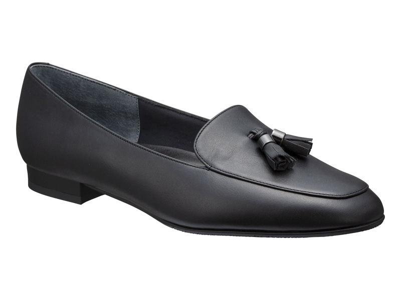 晴雨兼用タッセル付きパンプス