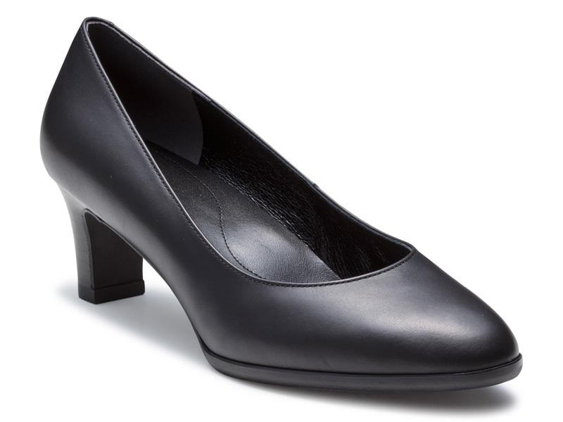 ゆったりウイズ(幅)のプレーンパンプス