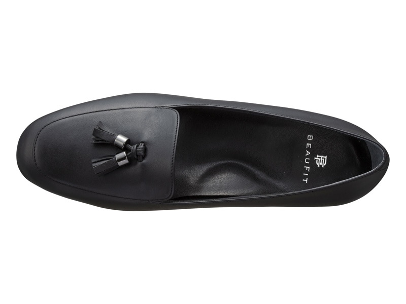 晴雨兼用タッセル付きパンプス