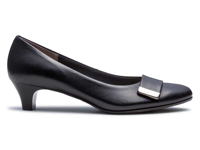 ラウンドトウデザインパンプス