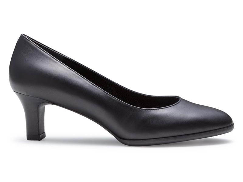 ゆったりウイズ(幅)のプレーンパンプス