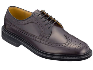 男性用革靴　リーガル　ブラウン　ウイング チップ  shoes 鞋